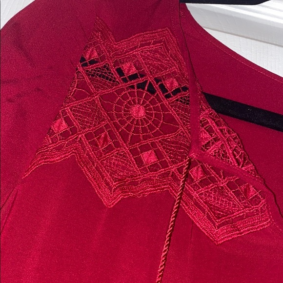 Express Red Holiday Dress - Picture 2 of 6